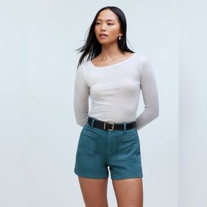 Madewell patch pocket shorts